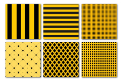 Abstract Yellow Seamless Patterns Product Image 3