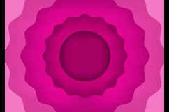 Abstract zig zag paper cut background Product Image 2