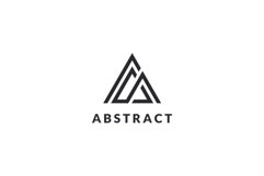 Abstract Triangle Logo Template Product Image 2