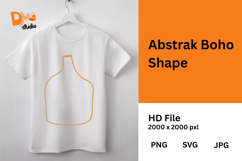 Abstract Boho Shape Product Image 1