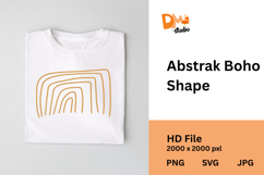 Abstract Boho Shape Product Image 1
