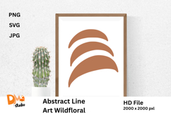 Abstract Boho Shape Product Image 1