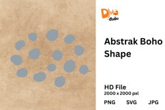 Abstract Boho Shape Product Image 1