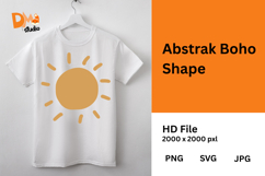 Abstract Boho Shape Product Image 1