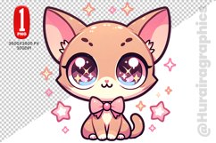 Abyssinian Cat Clipart - PNG File Product Image 1