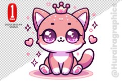 Abyssinian Cat Clipart - PNG File Product Image 1
