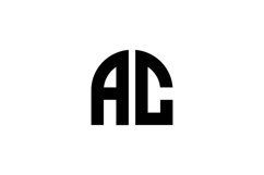 AC logo design vector template Product Image 1