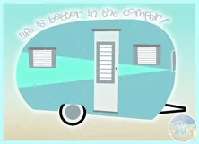 Life is Better in the Camper Quote SVG Dxf Eps Png PDF files Product Image 3