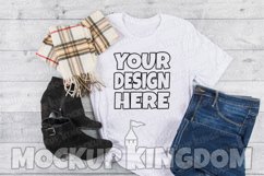 Unisex Crew Neck Shirt Mockup, Bella Canvas Mockup Product Image 1