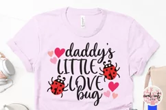 Daddy little love bug - Love & Family SVG EPS DXF PNG Product Image 3