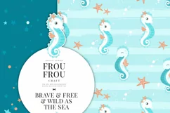 Sea Ocean Animals Whale Sea Horse Star Fish Paper Pack Product Image 8
