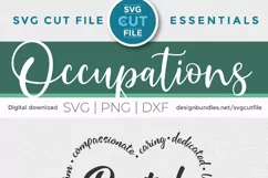 Dental hygienist svg - a dental hygienist heart svg file Product Image 2