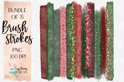 Christmas Brush Strokes Bundle x 15 Product Image 1