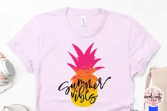 Summer vibes - Summer SVG EPS DXF PNG Cut File Product Image 3