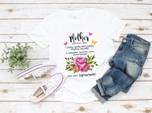 Mother Quote Sublimation | Mother's Day | Flowers Print Product Image 5