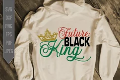Future Black King Svg. Black Baby Svg. Black Kid png dxf eps Product Image 1