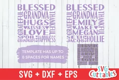Grandma SVG | Grandma Subway Art | Shirt Design Product Image 1