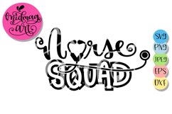 Nurse squad svg, Nurse life svg Product Image 2