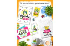 30 Funny Color Cards with Quote Product Image 2