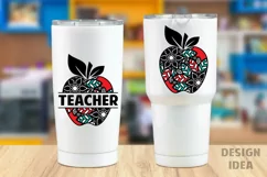 Teacher SVG PNG EPS DXF Files for Cutting and Printing Product Image 5
