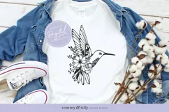 Hummingbird SVG Cut File for Cricut and Silhouette Product Image 3