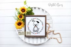 I love my Dog SVG / EPS / DXF / PNG Files Product Image 7