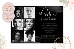 PSD Photo Mini Session Card Template - Design #29 Product Image 3