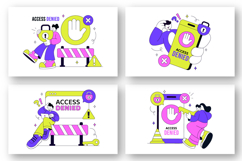 10 Access Denied Illustration Product Image 2