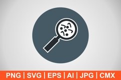 Vector Bacteria Icon Product Image 1