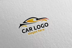 Auto Car Logo for Sport Cars, Rent, Wash or Mechanic Product Image 2