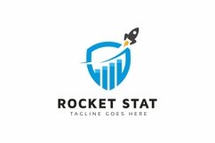 Rocket Stat Marketing Logo Product Image 1