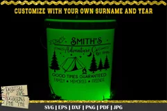 Adventure Co. | Tent SVG | Camp sign SVG| Camping SVG Product Image 2