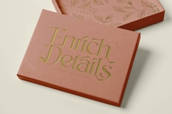 Achieve Fabrics - Bold Tall Serif Font Product Image 2