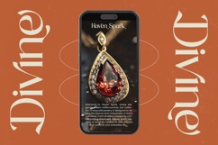 Achieve Fabrics - Bold Tall Serif Font Product Image 3