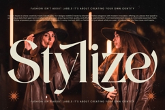 Achieve Fabrics - Bold Tall Serif Font Product Image 10