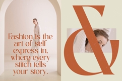 Achieve Fabrics - Bold Tall Serif Font Product Image 16