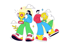 10 Achievement Vector Illustration Product Image 4
