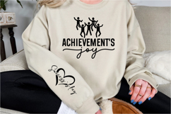 Achievements joy Sleeve SVG Design Product Image 3