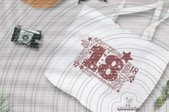 Eighteen Cutting File SVG DXF Product Image 2