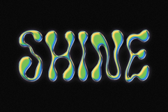Acid Chromatic Text &amp; Logo Effect Product Image 3
