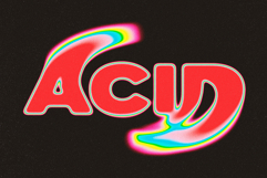 Acid Text Effect Product Image 6