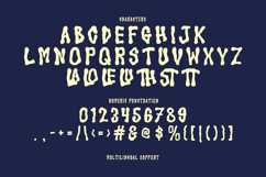 Acidzz Liquid Display Cute Font Product Image 7
