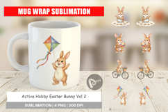 Active Hobby Easter Bunny Mug Wrap Product Image 1