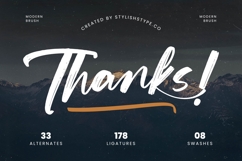 Actively - Modern Brush Font Product Image 20