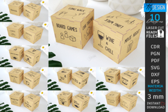Activity Dice Laser Cut Bundle | Decision Maker Cubes SVG Product Image 1