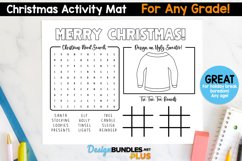 Christmas Activity Mat 1, Any Age, Any Grade Product Image 1