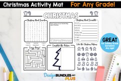 Christmas Activity Mat 2, Any Age, Any Grade Product Image 1