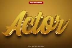 Actor 3D editable text effect Product Image 1