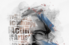 Actor Text Photo Effect Product Image 10
