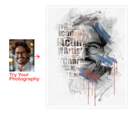Actor Text Photo Effect Product Image 3